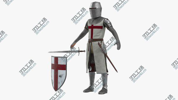 images/goods_img/20210312/3D Knight Templar Set Rigged model/3.jpg